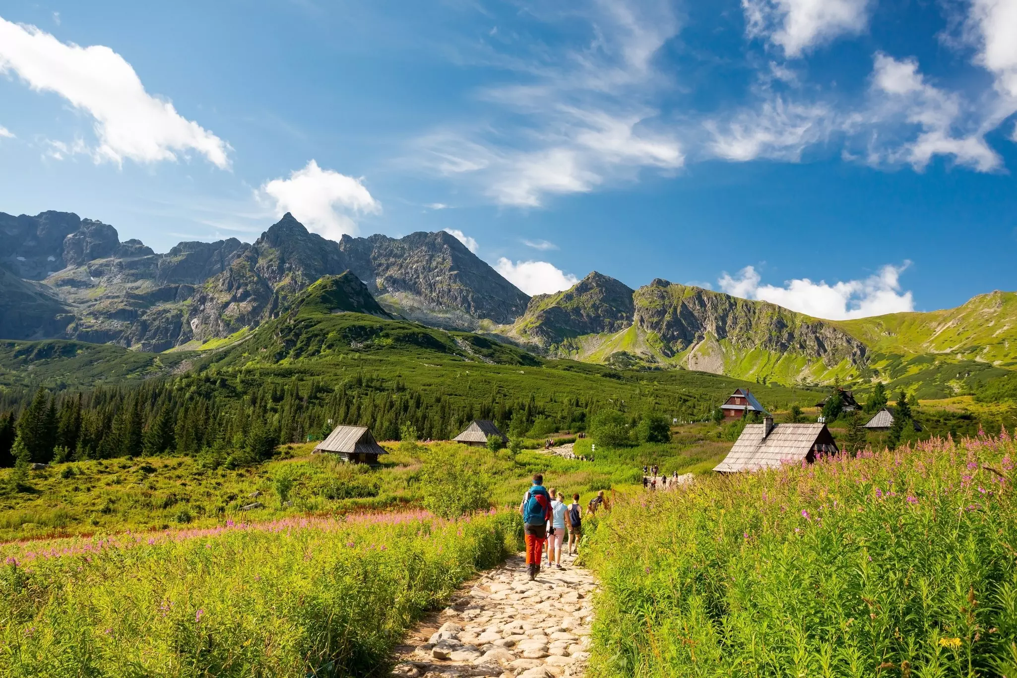 Tatra mountain, Poland. Kościelec peak.