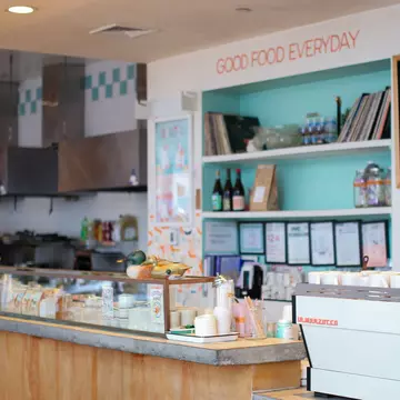 Gertie is one of Williamsburg’s best spots to sample latkes or select a delicious sandwich. Ann Douglas Lott for Lonely Planet