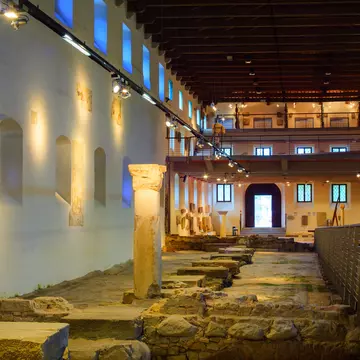 AQUILEIA, ITALY - MAY, 01: Aquileia National Archaeological Museum, UNESCO World Heritage Site on May 01, 2015; Shutterstock ID 282851723;