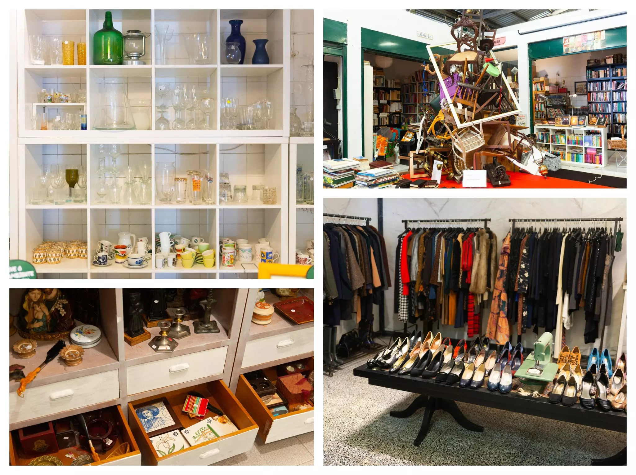 You can find fashions, knickknacks and more at funky vintage retailer Dona Ajuda © Austin Bush