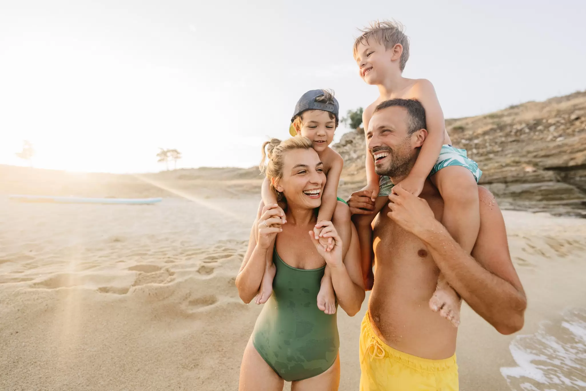 Greece is the perfect location for a family vacation © AleksandarNakic / Getty Images