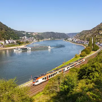 From scenic trains through Germany's Rhine Valley to sleeper services from Brussels to Prague, here are the best train routes for summer 2024 © Boarding1Now / Getty Images