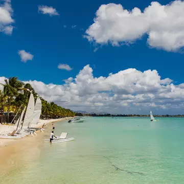 Tropical sunshine and warm temperatures make Mauritius a year-round destination. LauraVl/Shutterstock