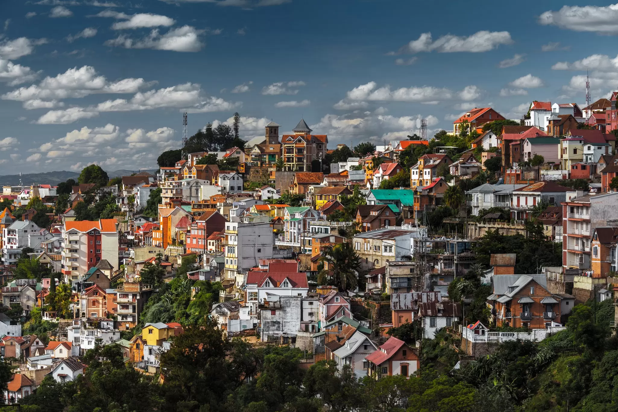 The colours of Antananarivo on full display. mihtiander / Getty Images