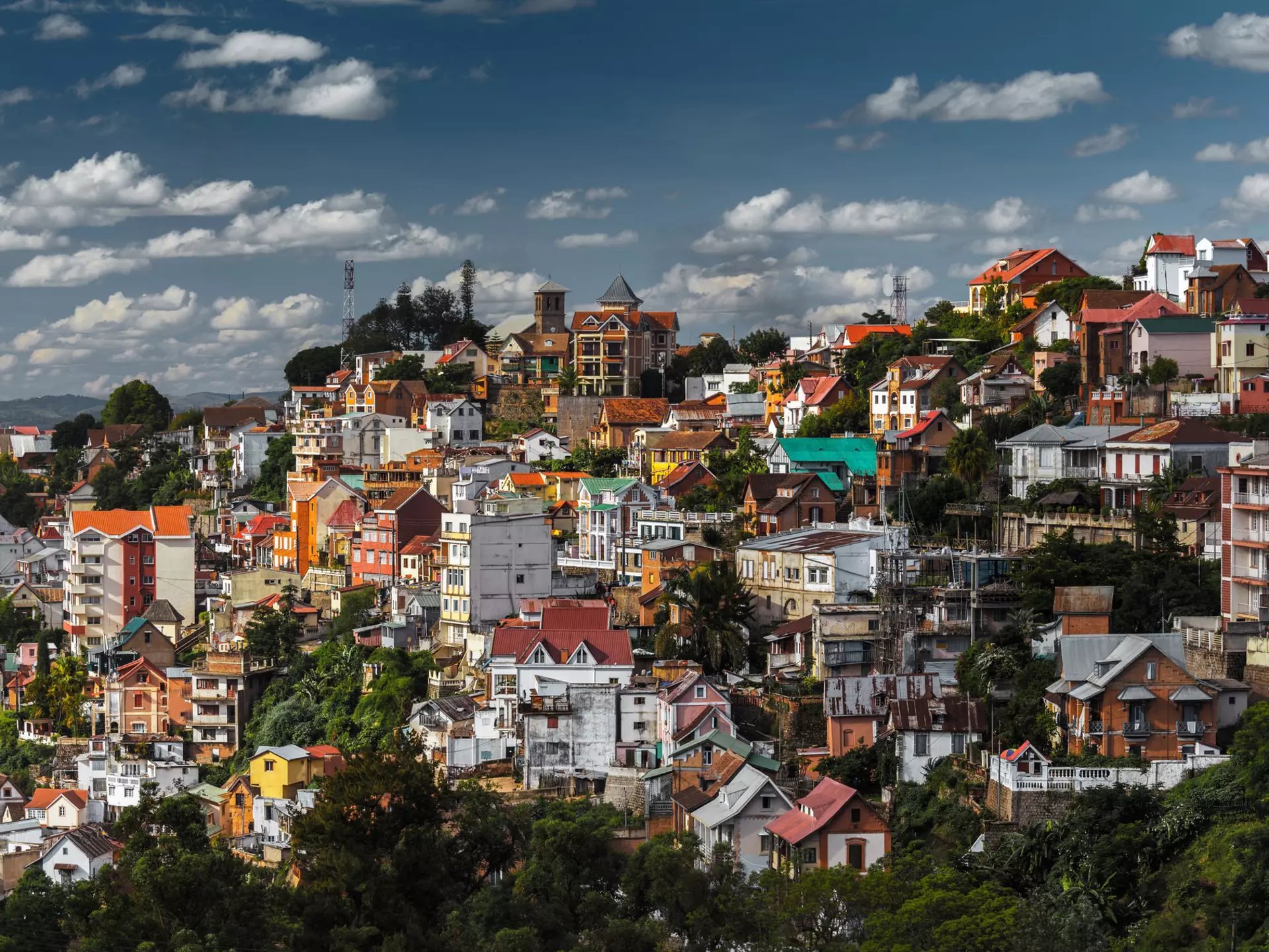 The colours of Antananarivo on full display. mihtiander / Getty Images