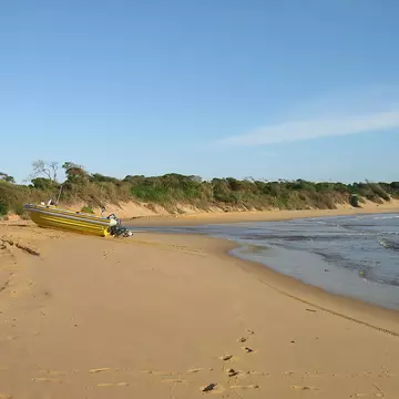 The remote coastline of Sodwana Bay in northern KwaZulu Natal in South Africa
