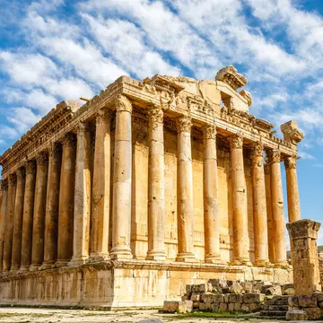 Get lost in the Roman ruins at Baalbek. Vadim_N / Shutterstock