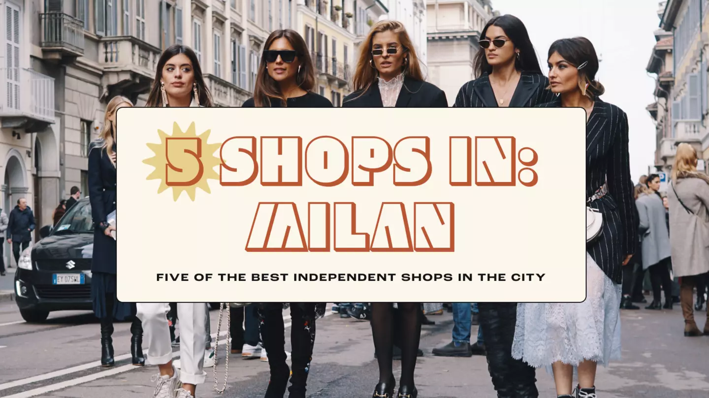 Beyond high fashion, Milan brims with funky independent shops © Shutterstock