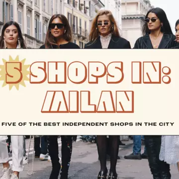 Beyond high fashion, Milan brims with funky independent shops © Shutterstock