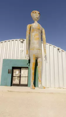 Alien Research Center on Route 50.