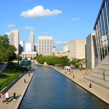 Indianapolis, IN, USA - June 17, 2014: Indianapolis skyline seen from Canal Walk near the Indiana State Museum June 17, 2014. The three mile loop is a popular walking and jogging trail in downtown Indianapolis.
499206903
Travel, Leisure Activity, Cycle, City Life, Downtown District, Indianapolis, Midsection, Walking, Sidewalk, Exercising, Healthy Lifestyle, Choice, Environment, Transportation, Lifestyles, Urban Scene, Outdoors, Recreational Pursuit, Tourist, People, Indiana, USA, Water, Station, Canal, Urban Skyline, City, Town, hire, Riding