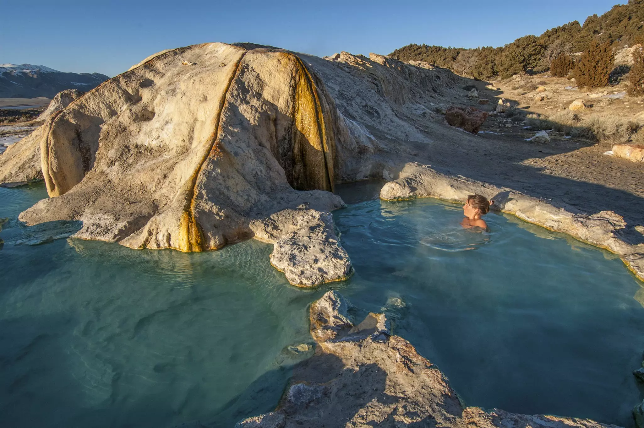 Eastern Sierra hot spring