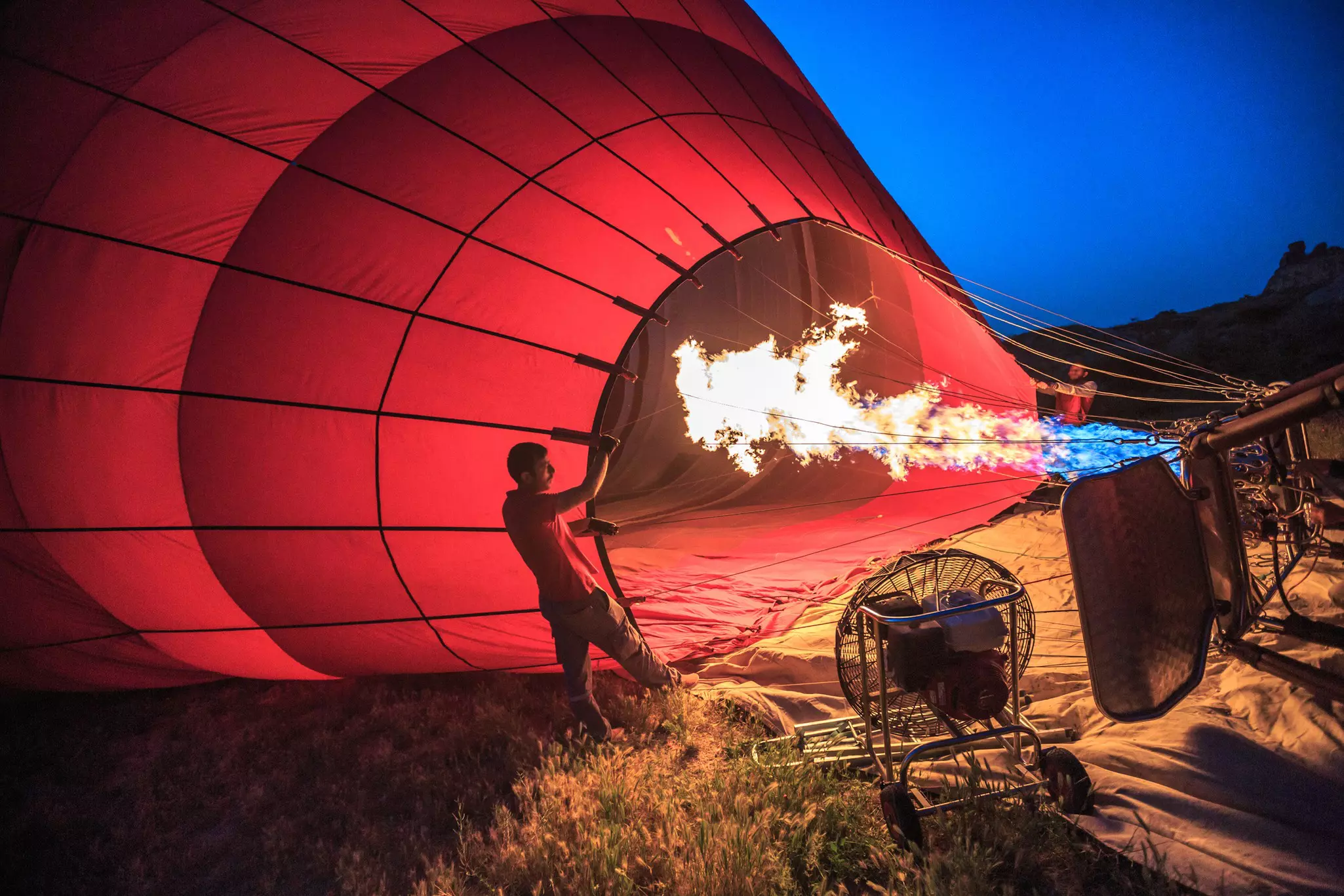 Hot-air ballooning is a major draw and summer is the best time to take flight © Feng Wei Photography / Getty Images