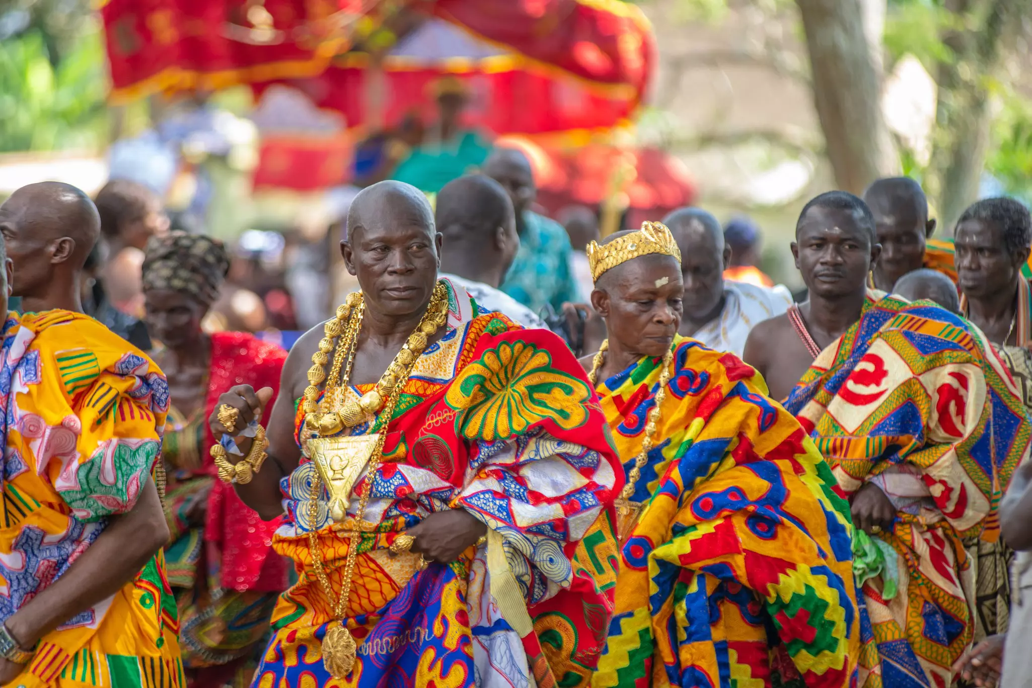 Colorful festivals take place throughout Ghana during the harvest and dry seasons © Yaayi / Shutterstock