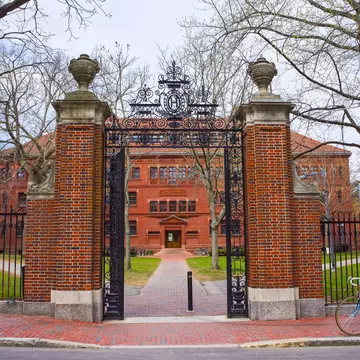 Enrollment in Harvard doesn't come easy, but a stroll around the campus can be enriching if you know where to look. Roman Babakin / Getty Images