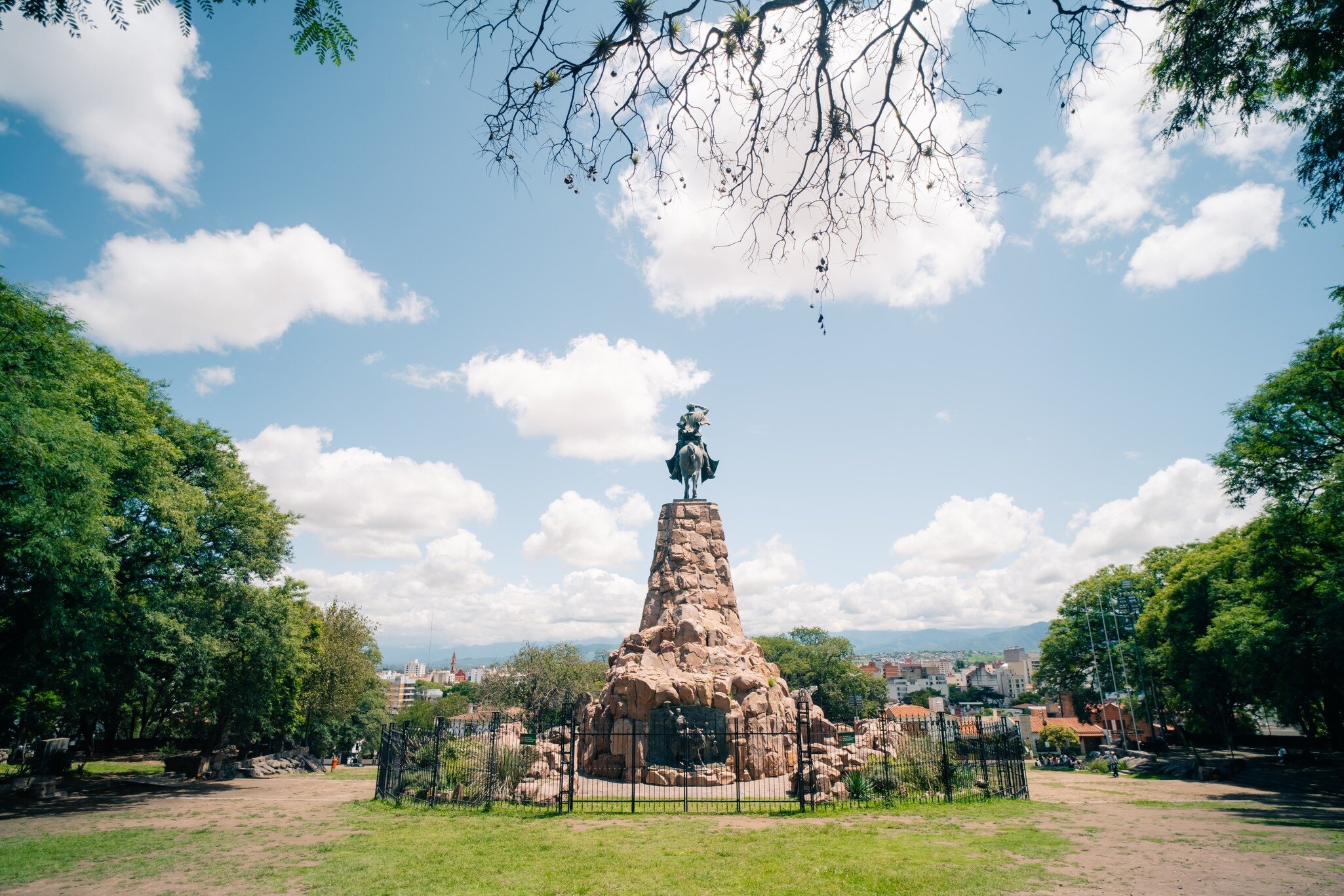 Monument General Martin Miguel de Guemes in Salta, Argentina.