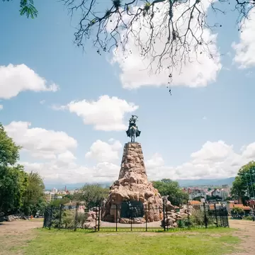 Monument General Martin Miguel de Guemes in Salta, Argentina.
