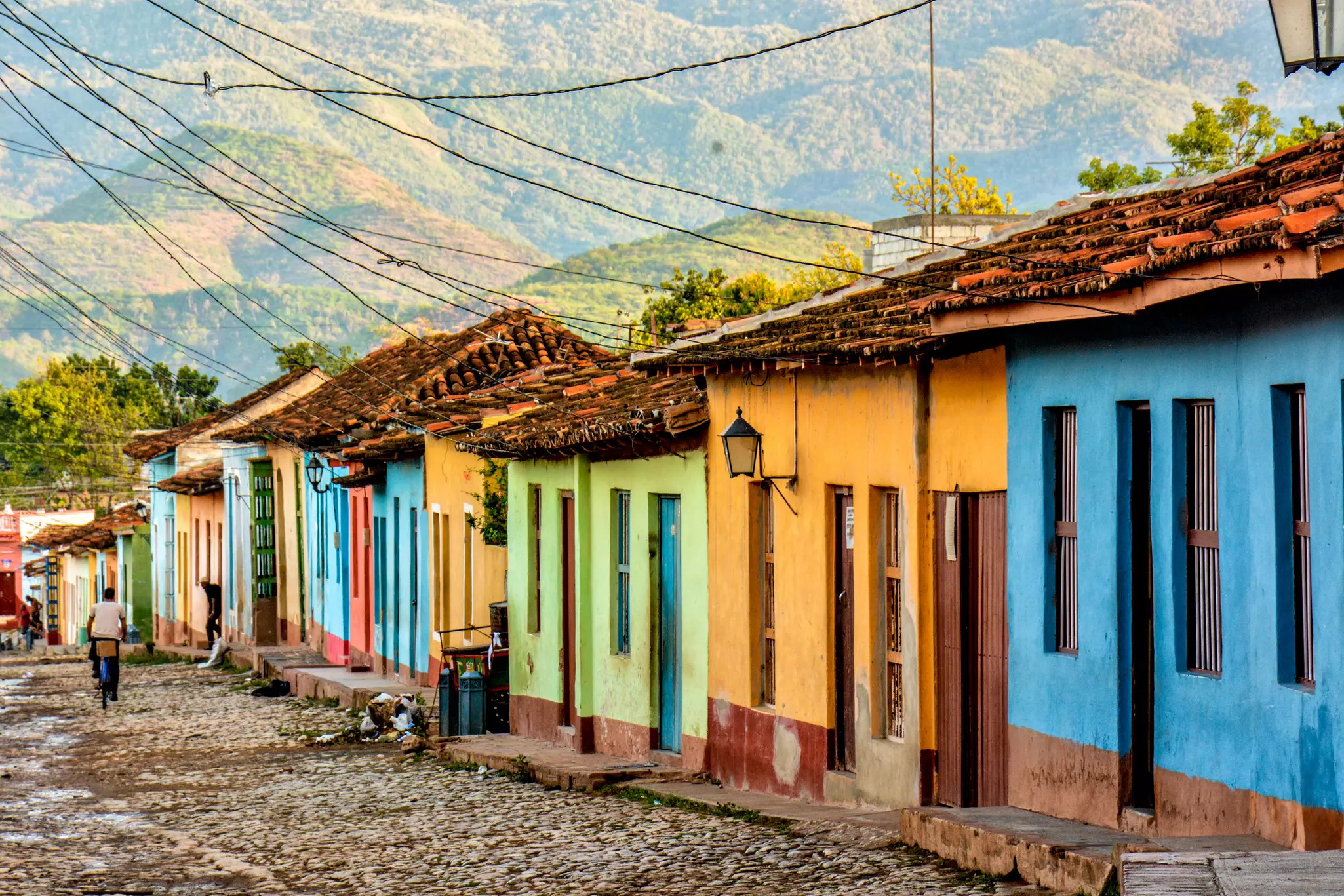 Colorful houses in Trinidad, Cuba