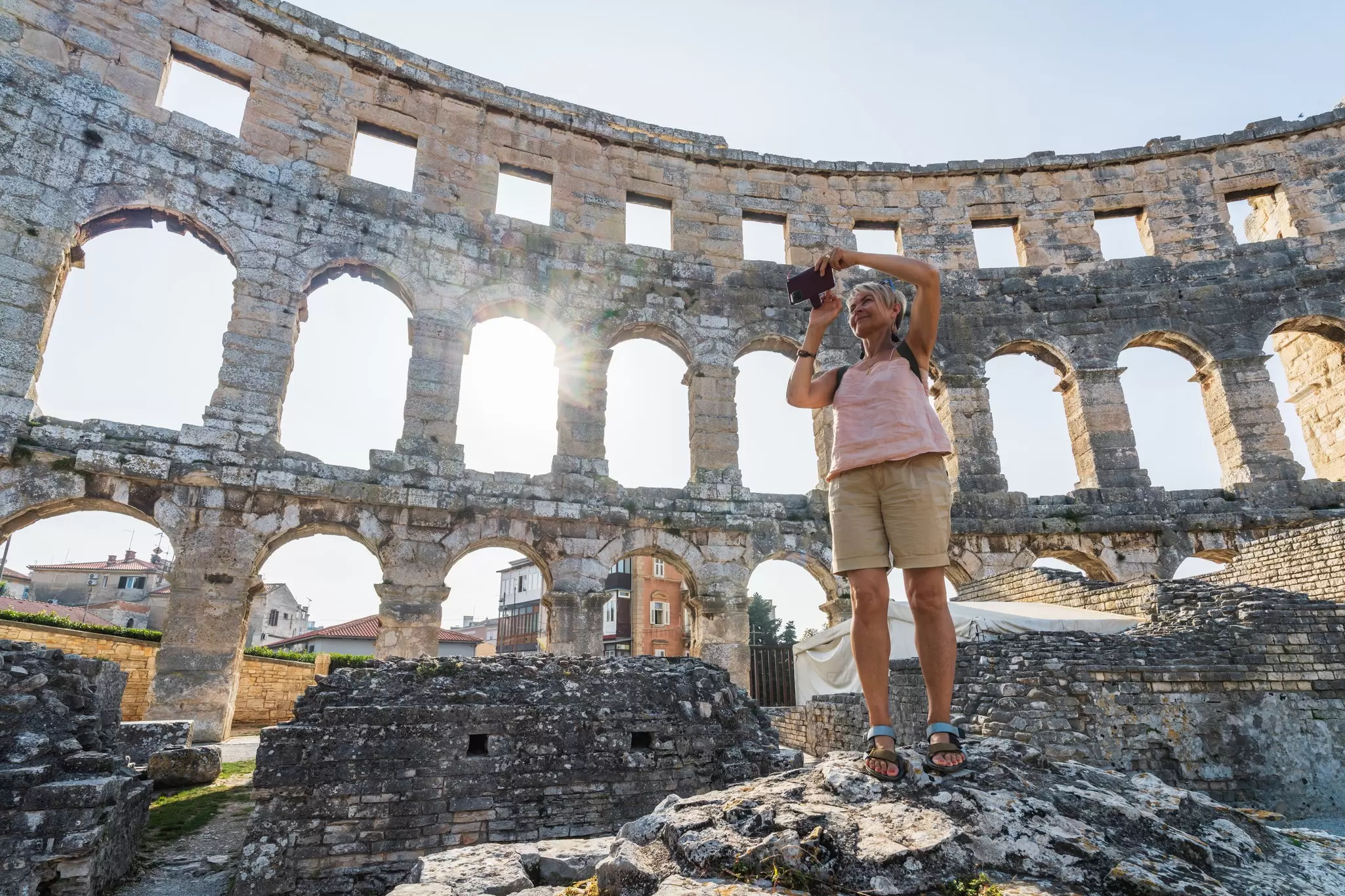The Roman history of Istria still stands tall © Imantsu / Getty Images