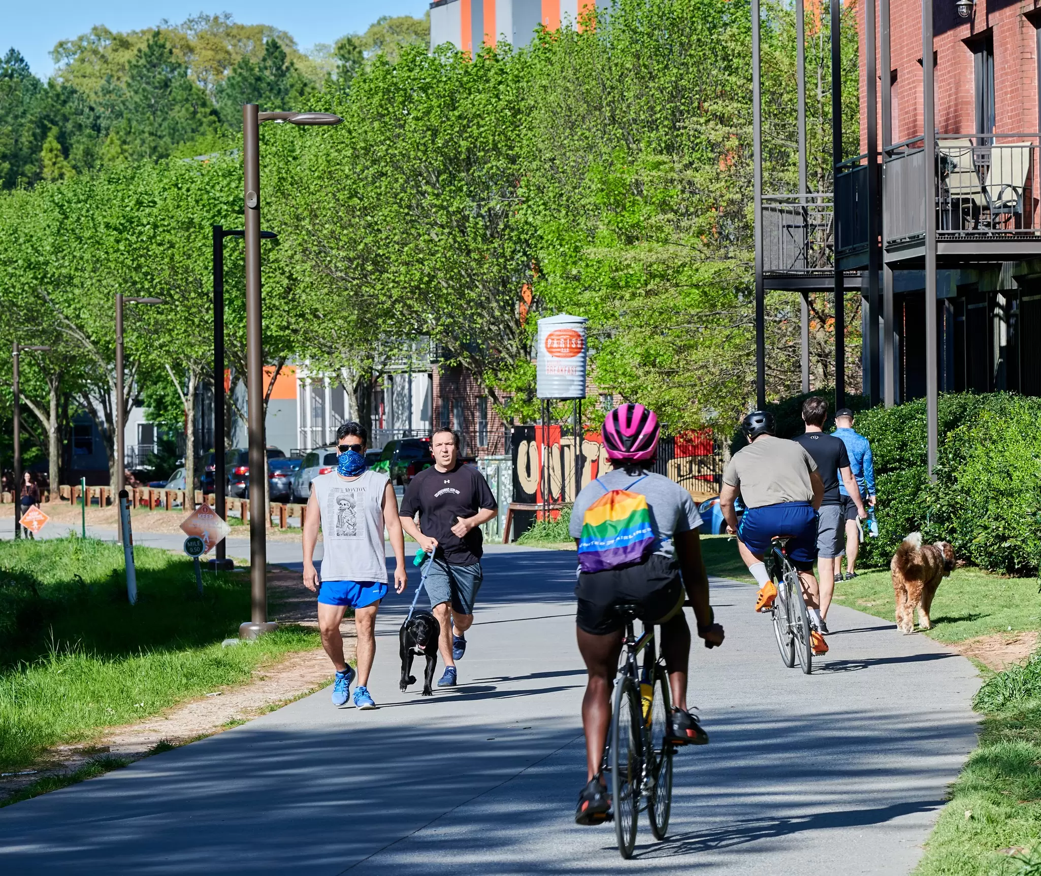 Leave the car behind and explore Atlanta's neighborhoods with a wander along the BeltLine © Christopher V Jones / Shutterstock