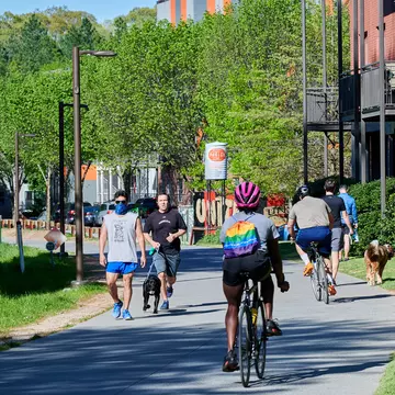 Leave the car behind and explore Atlanta's neighborhoods with a wander along the BeltLine © Christopher V Jones / Shutterstock