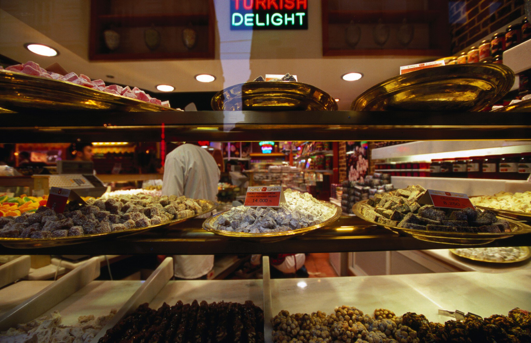 Turkish delight shop, Istiklal Caddesi.