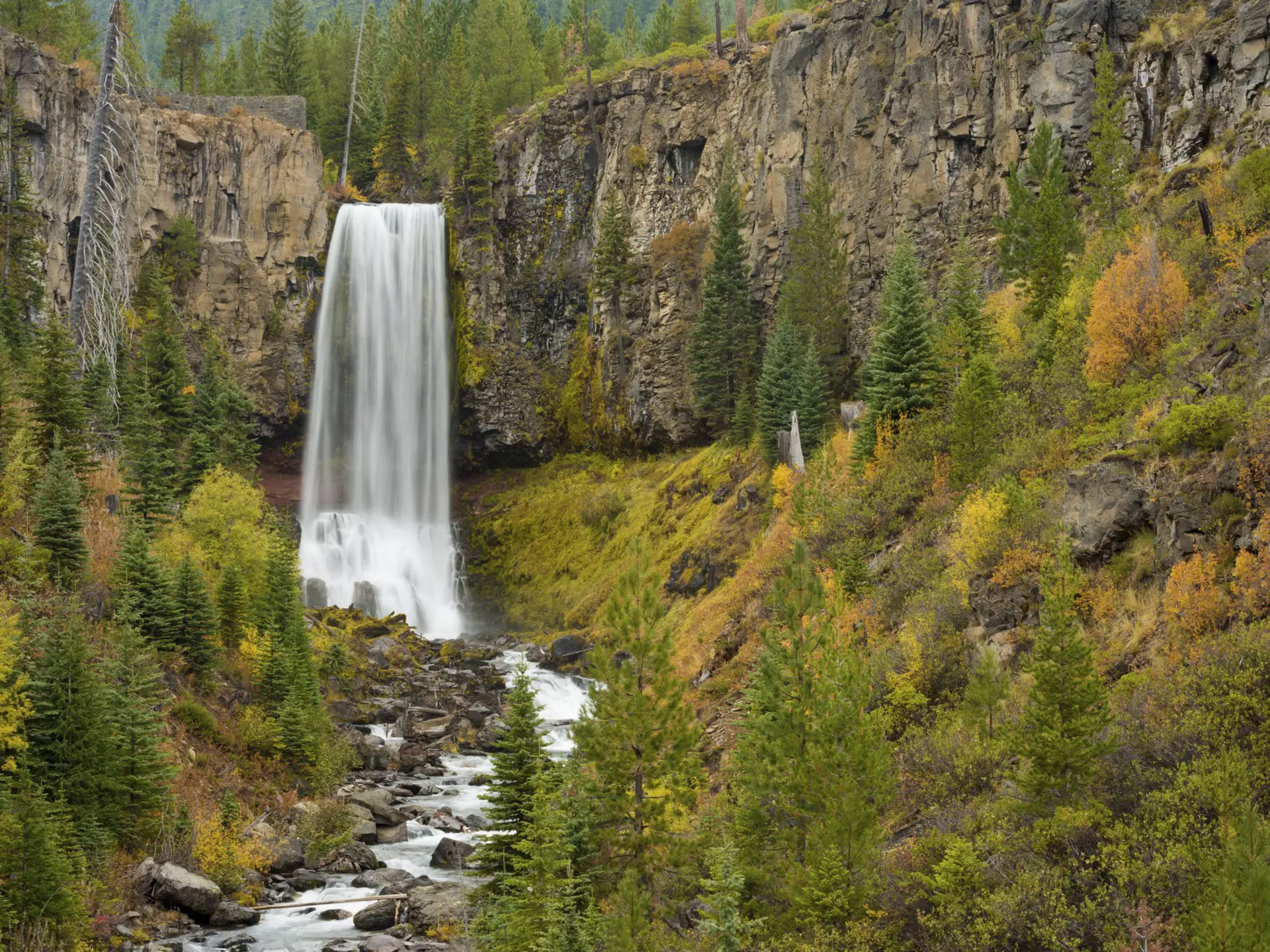 Tumalo Falls in Central Oregon