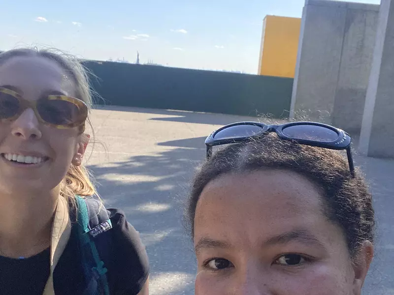 Ann Douglas Lott, Chamidae Ford, and the Statue of Liberty