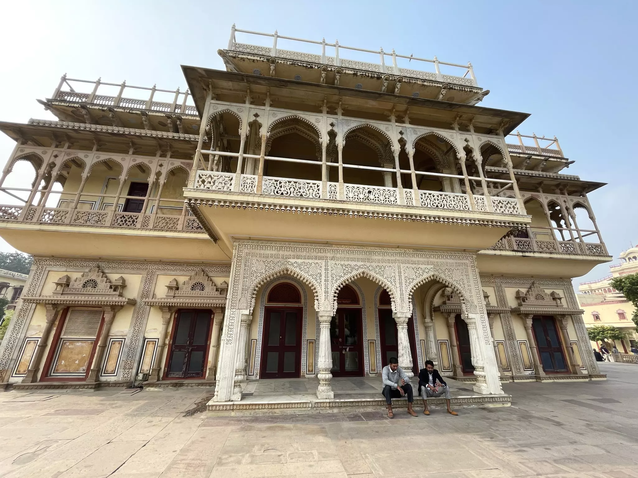 The Mubarak Mahal at the City Palace, Jaipur, Rajasthan, India.