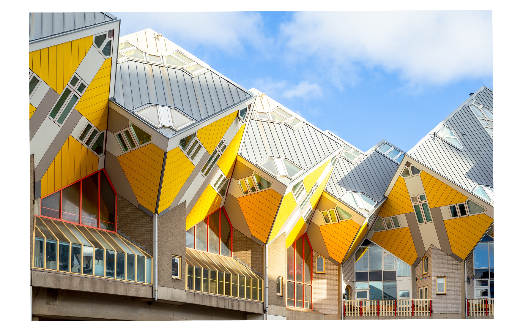 Cube houses in Rotterdam
