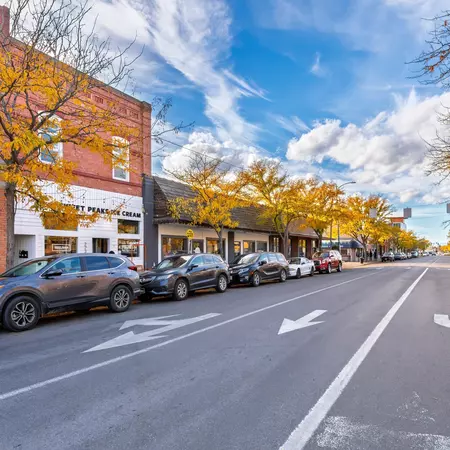 Missoula's Main Street in autumn. Kirk Fisher/Shutterstock
