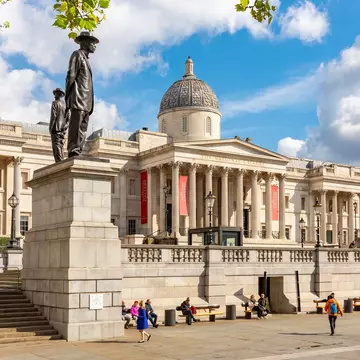 The National Gallery, London. Mistervlad/Shutterstock