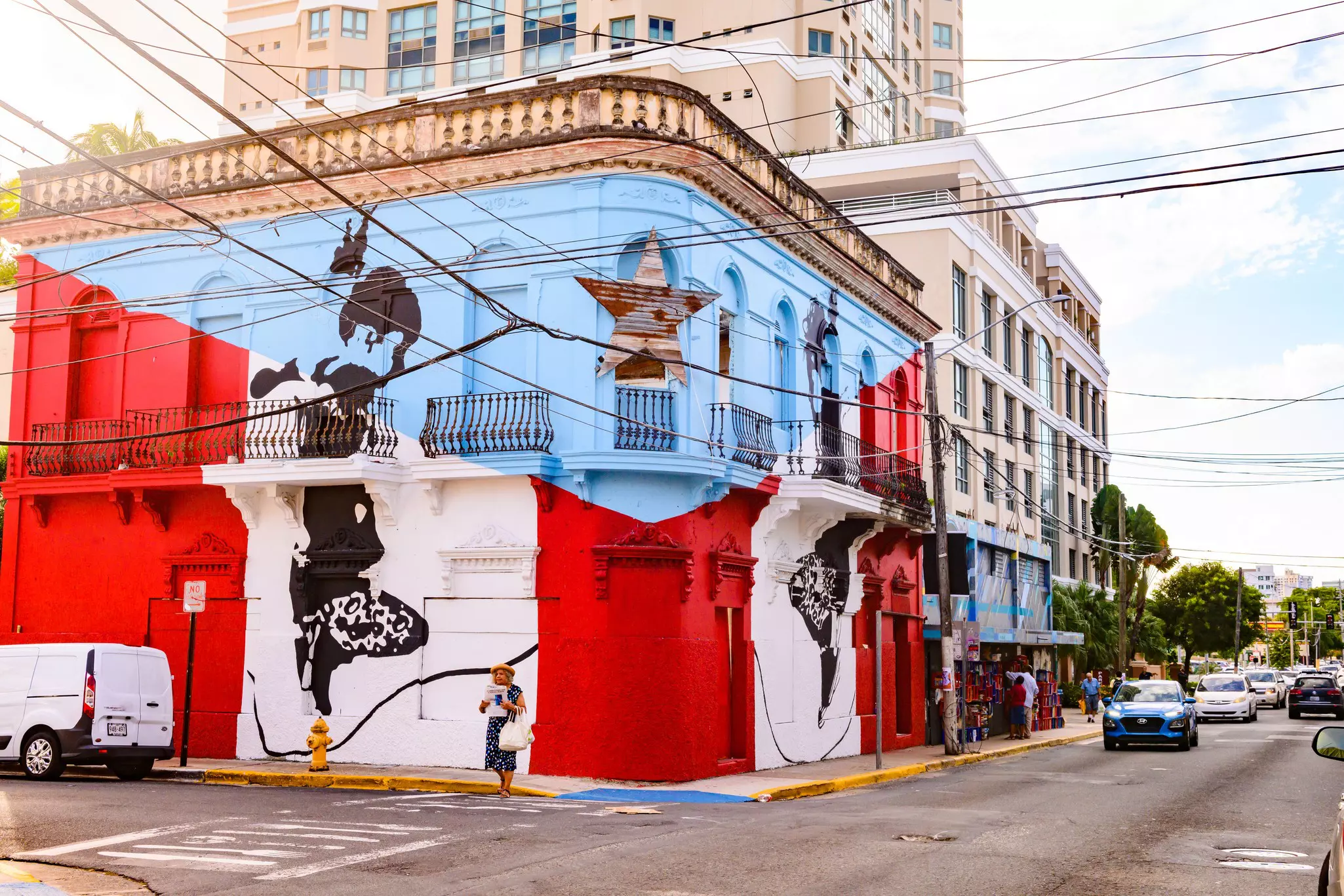 Murals from renowned street artists can be found throughout Santurce © Getty Images