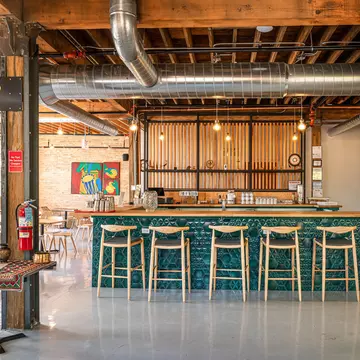 The bar at Thattu in Chicago. Thattu