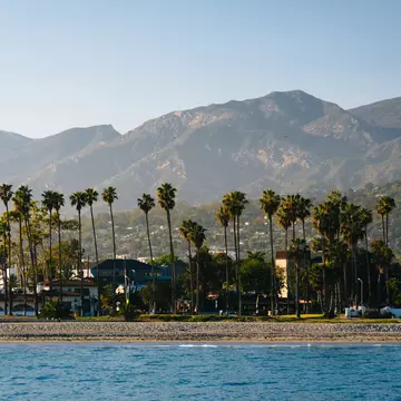 Santa Barbara is known for its stunning coastline. Jon Bilous/Shutterstock