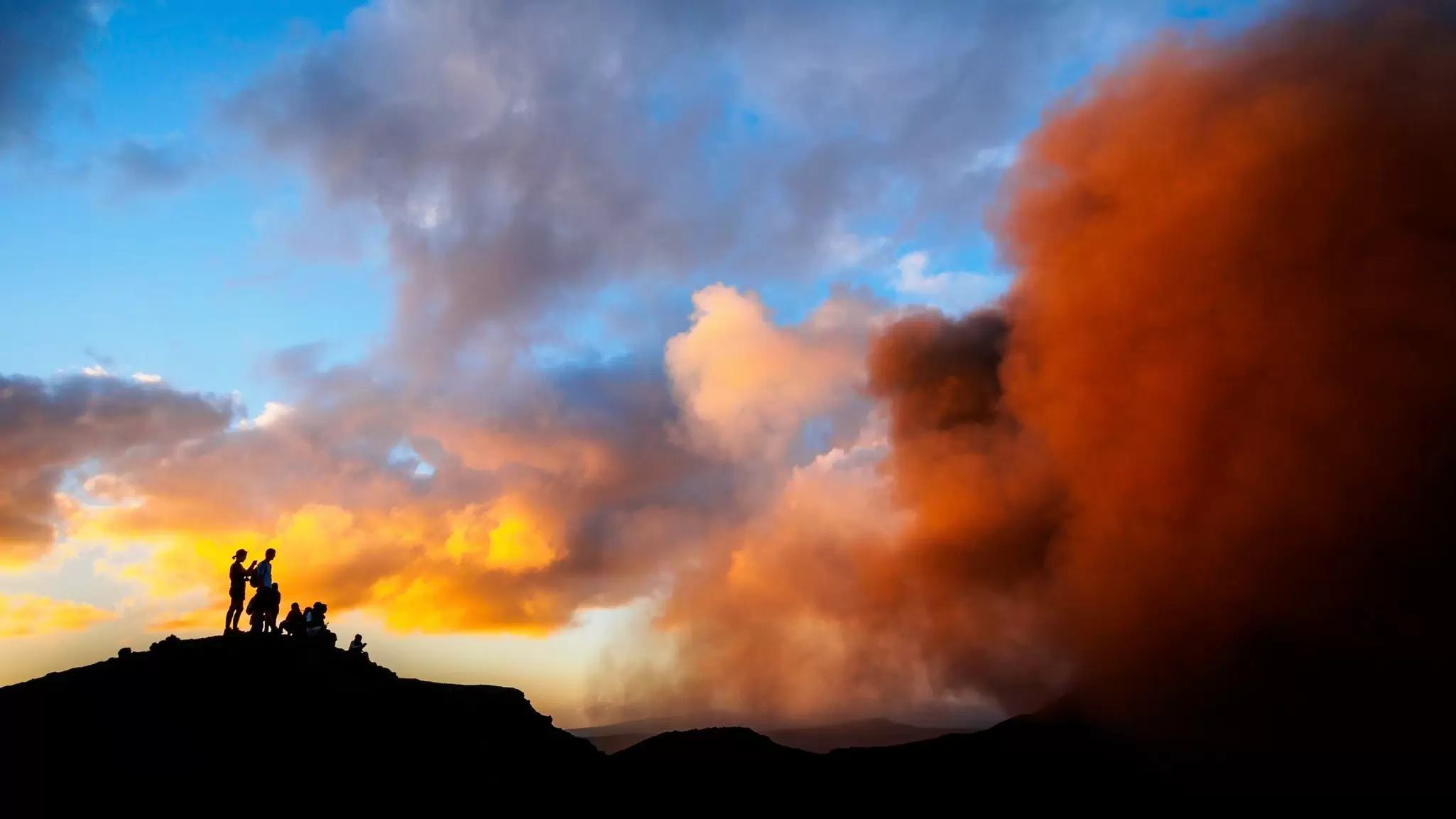 On Tanna’s Mt Yasur, you can admire the thrilling spectacle of a volcano erupting in front of your eyes. Getty Images