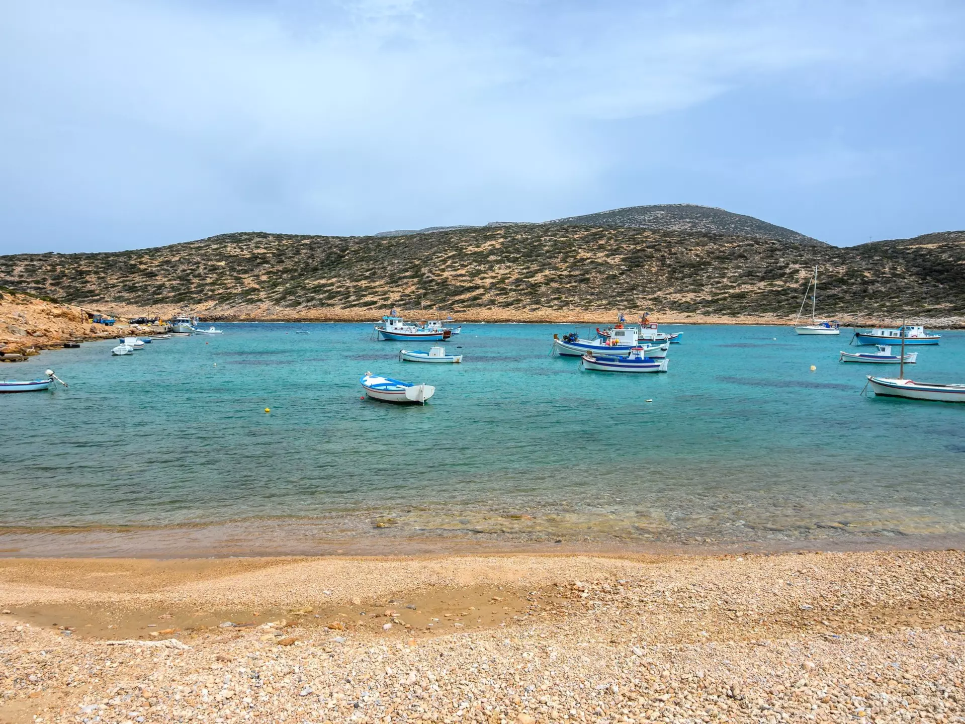 Kalotaritissa Beach, a sandy beach in the Greek island of Amorgos. Cyclades, Greece, License Type: media, Download Time: 2025-12-02T15:42:21.000Z, User: LP_YKhanna, Editorial: false, purchase_order: 65050 - Digital Destinations and Articles, job: LP, client: App Content, other: Yuvraj Khanna