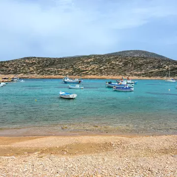 Kalotaritissa Beach, a sandy beach in the Greek island of Amorgos. Cyclades, Greece, License Type: media, Download Time: 2025-12-02T15:42:21.000Z, User: LP_YKhanna, Editorial: false, purchase_order: 65050 - Digital Destinations and Articles, job: LP, client: App Content, other: Yuvraj Khanna