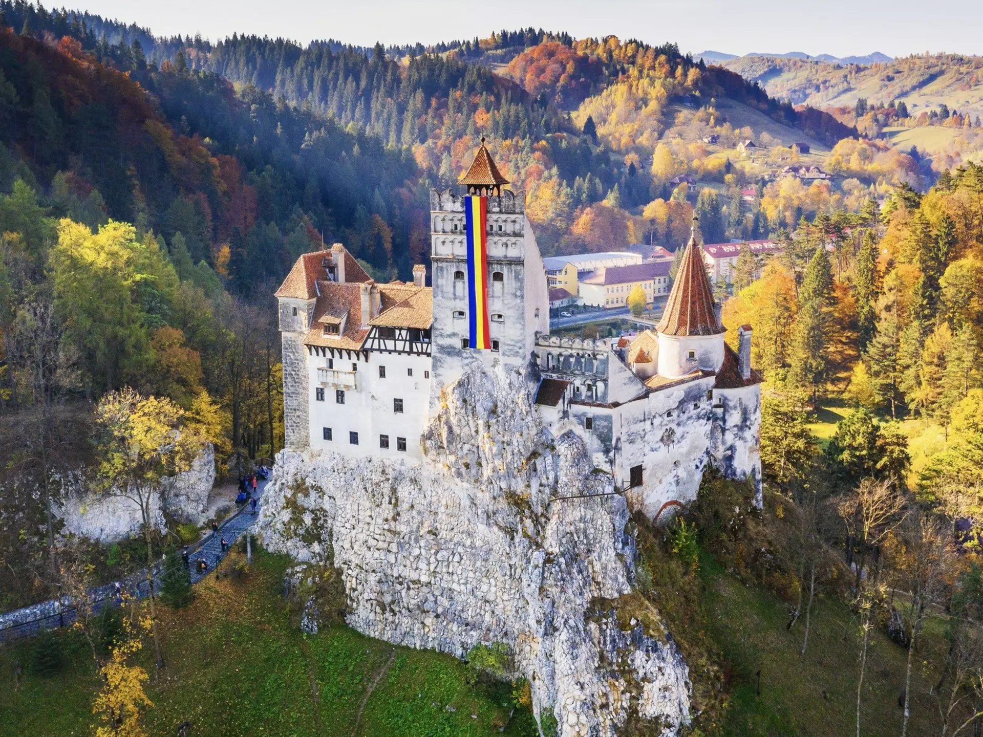 Most visitors to Romania don’t miss Bran Castle – associated with the legend of Count Dracula – for good reason. Shutterstock