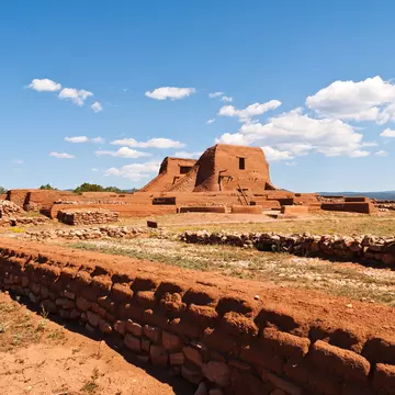 Pecos National Historic Park near Santa Fe, New Mexico.