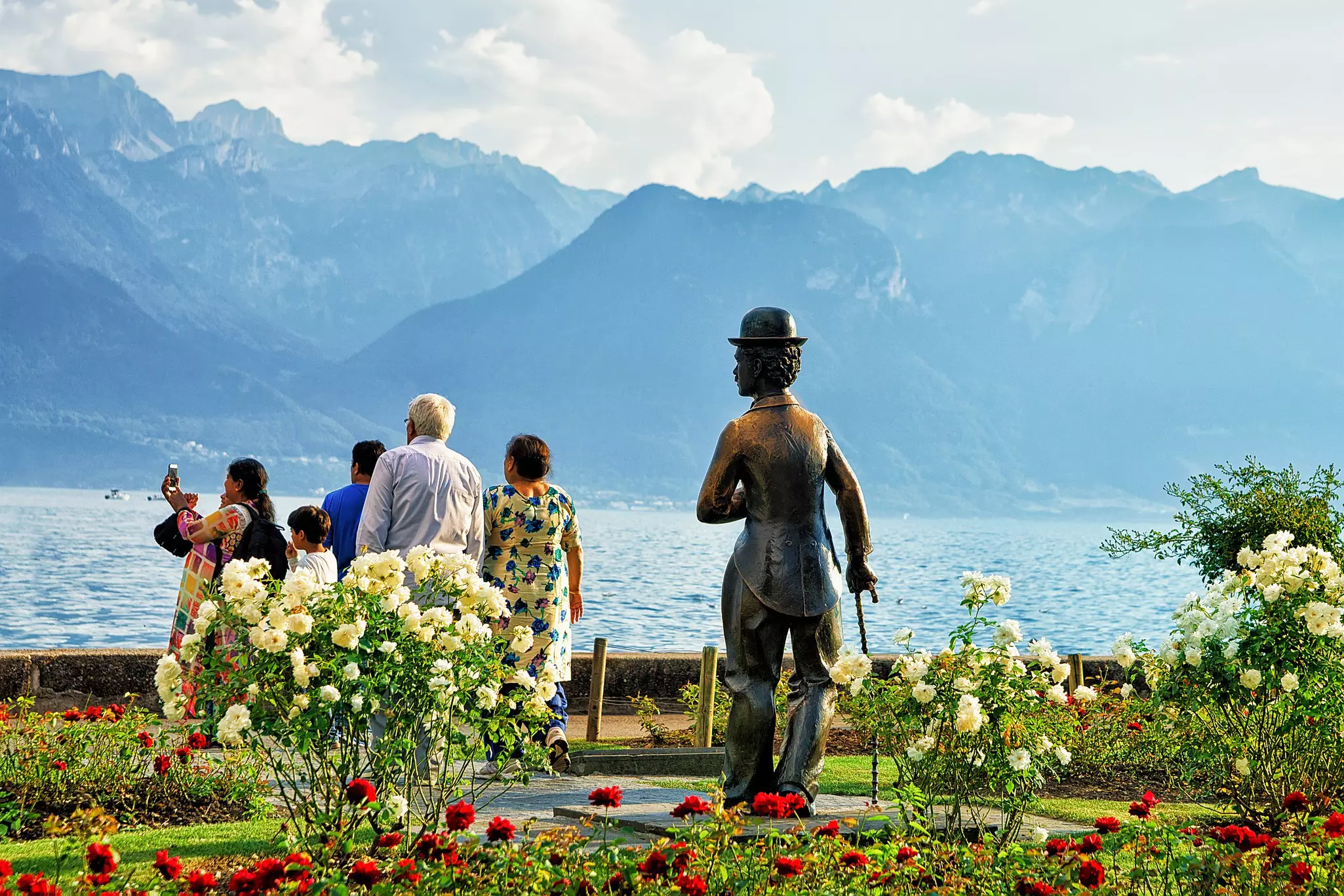 Learn about Charlie Chaplin's legacy in Vevey © Roman Babakin / Shutterstock