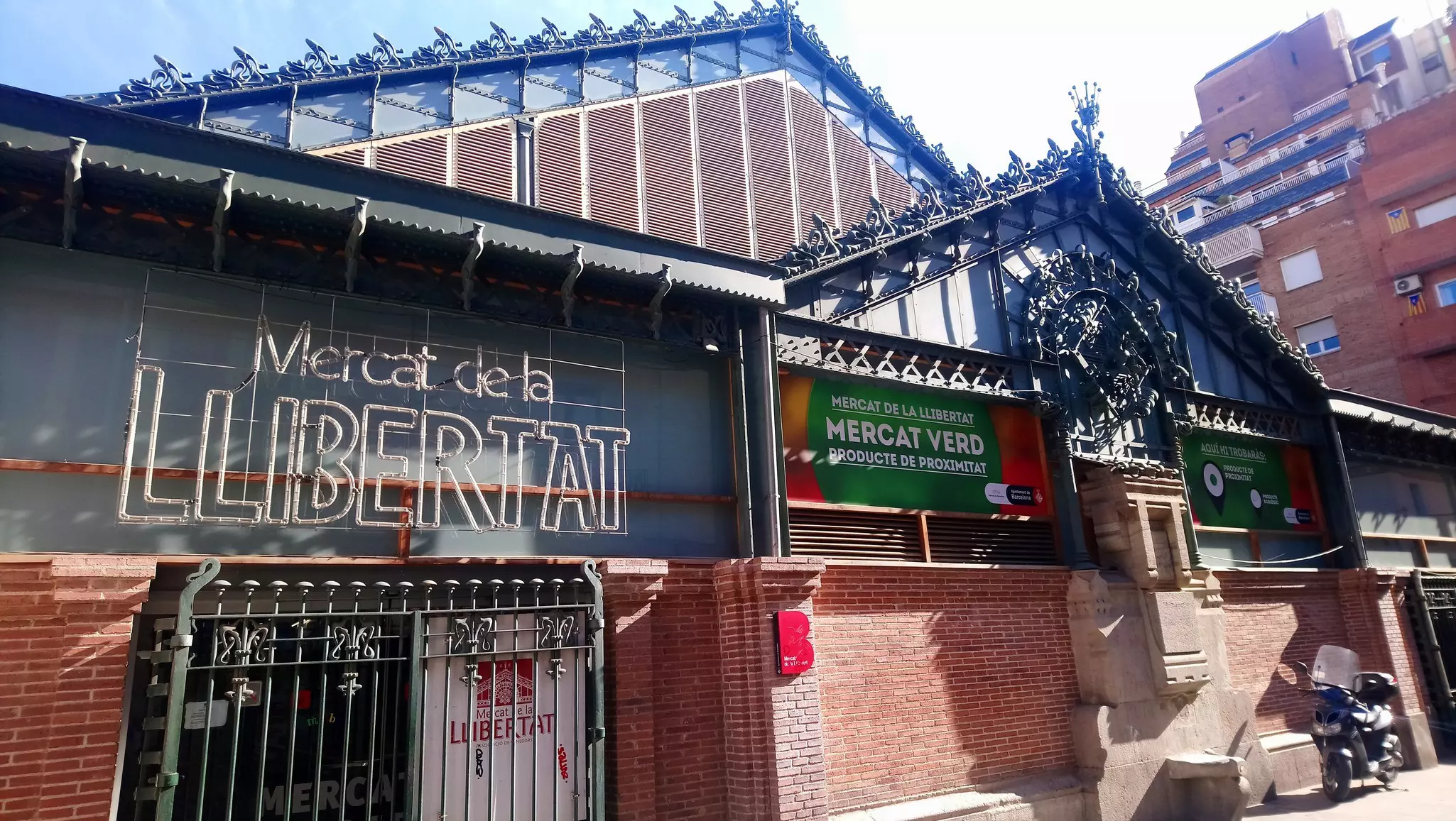 Facade of Mercat de la Llibertat