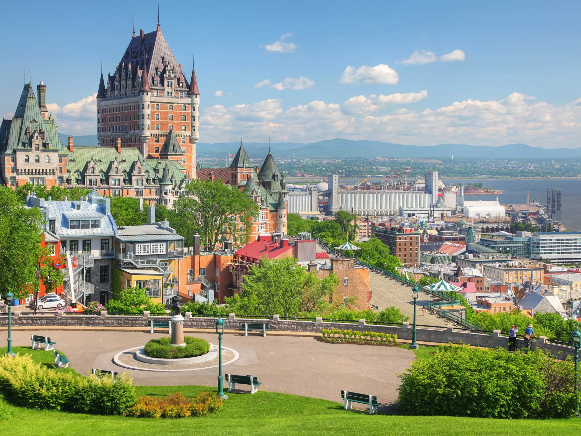 Chateau Frontenac in Old Quebec City