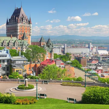 Chateau Frontenac in Old Quebec City