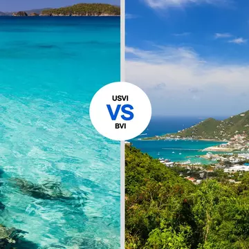 Our travel writers can help you decide between the USVI and the BVI for your next Caribbean vacation. Getty Images