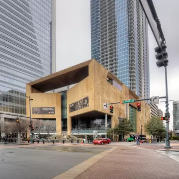 The Mint Museum in Charlotte, North Carolina. Opening in 1936, it was the first art museum in North Carolina, USA
Pictured is the Mint Museum Uptown location.