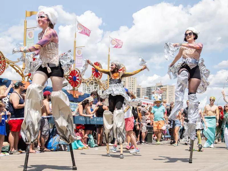  Mermaid Parade on Coney Island, Brooklyn