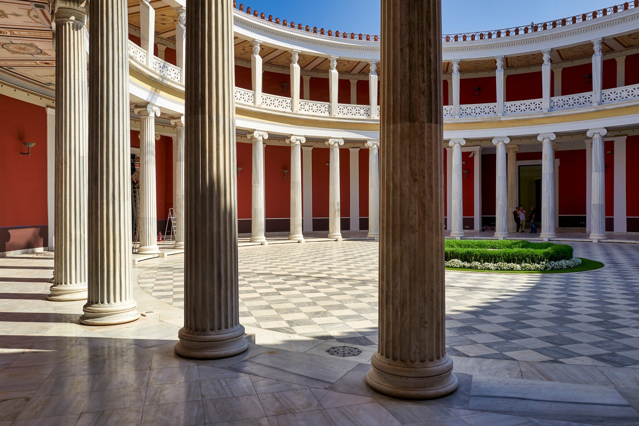 Athens Greece. The inner courtyard of the Zappeio Hall, now used as a conference center. Athens Greece June 2019; Shutterstock ID 1587006739; your: Erin Lenczycki; gl: 65050; netsuite: Digital; full: POI