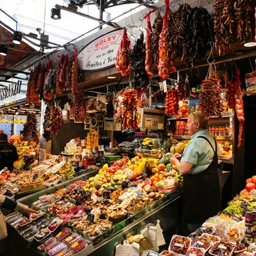 Mercat de la Boqueria is one of Barcelona’s busiest markets and a popular draw for visitors. Only_NewPhoto/Shutterstock