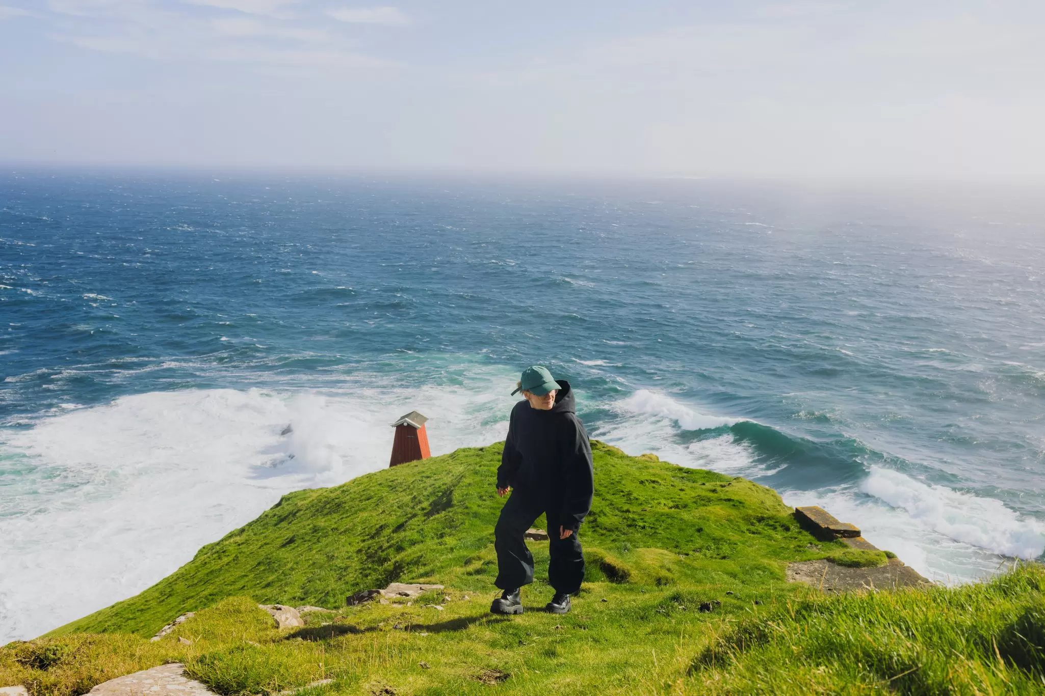 Hiking in the Faroe Islands. VisualStories/Getty Images